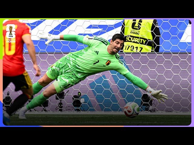 Thibaut Courtois Save | Belgium 0-0 IR Iran | FIFA World Cup 2026™