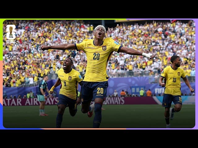 Nilson Angulo Goal | Ecuador 2-1 Germany | FIFA World Cup 2026™