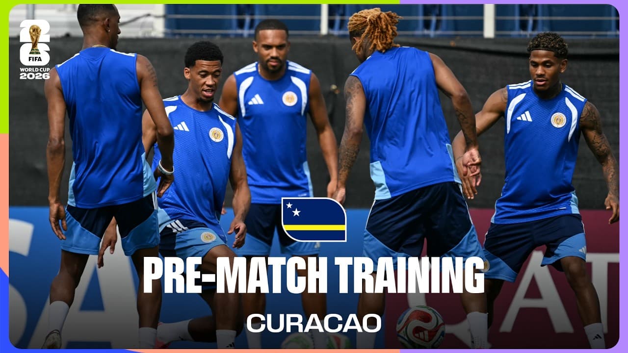 Curacao Train Before Cote d'Ivoire | FIFA World Cup 2026™
