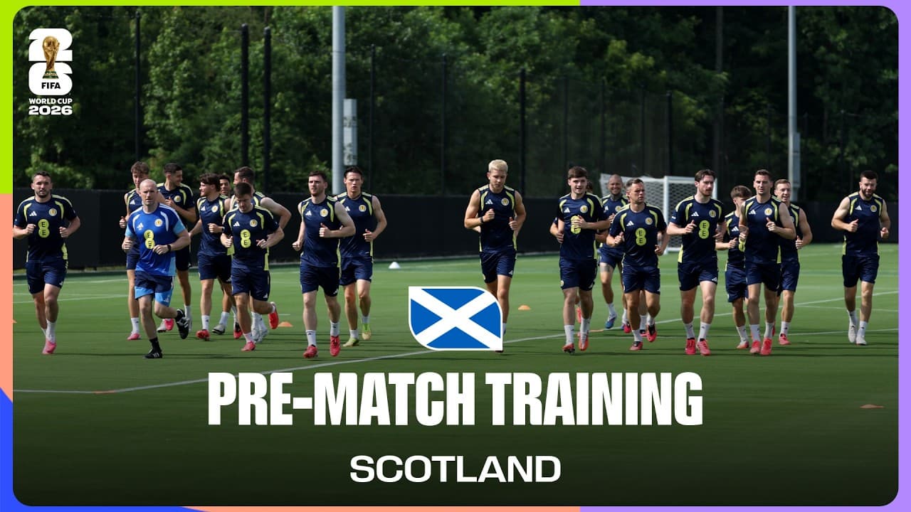 Scotland’s Final Training Session In Charlotte Ahead Of Haiti