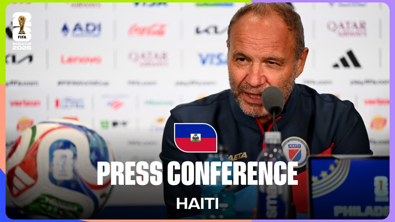 Haiti On Playing Brazil | Coach Sébastien Migné Answers Questions From The Press