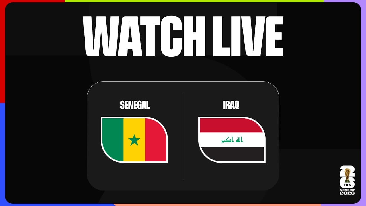 WATCH LIVE | Senegal v Iraq | Group Stage I | FIFA World Cup 2026™