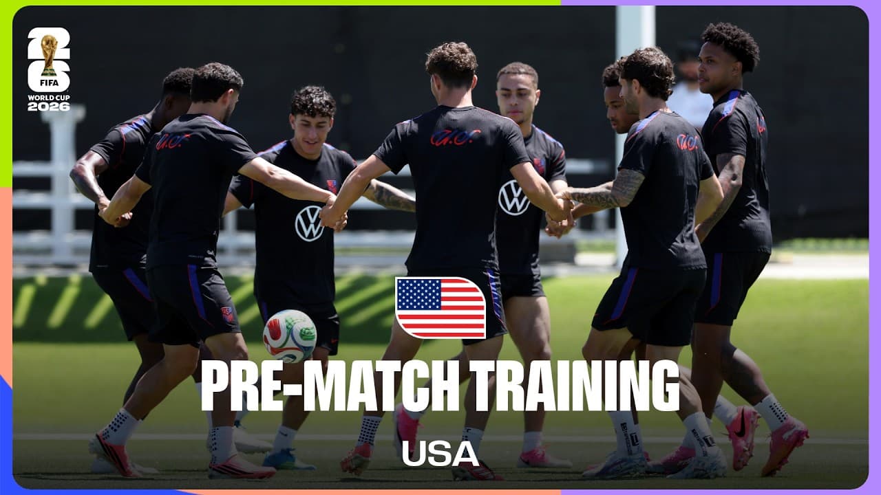 USA Train Before Paraguay