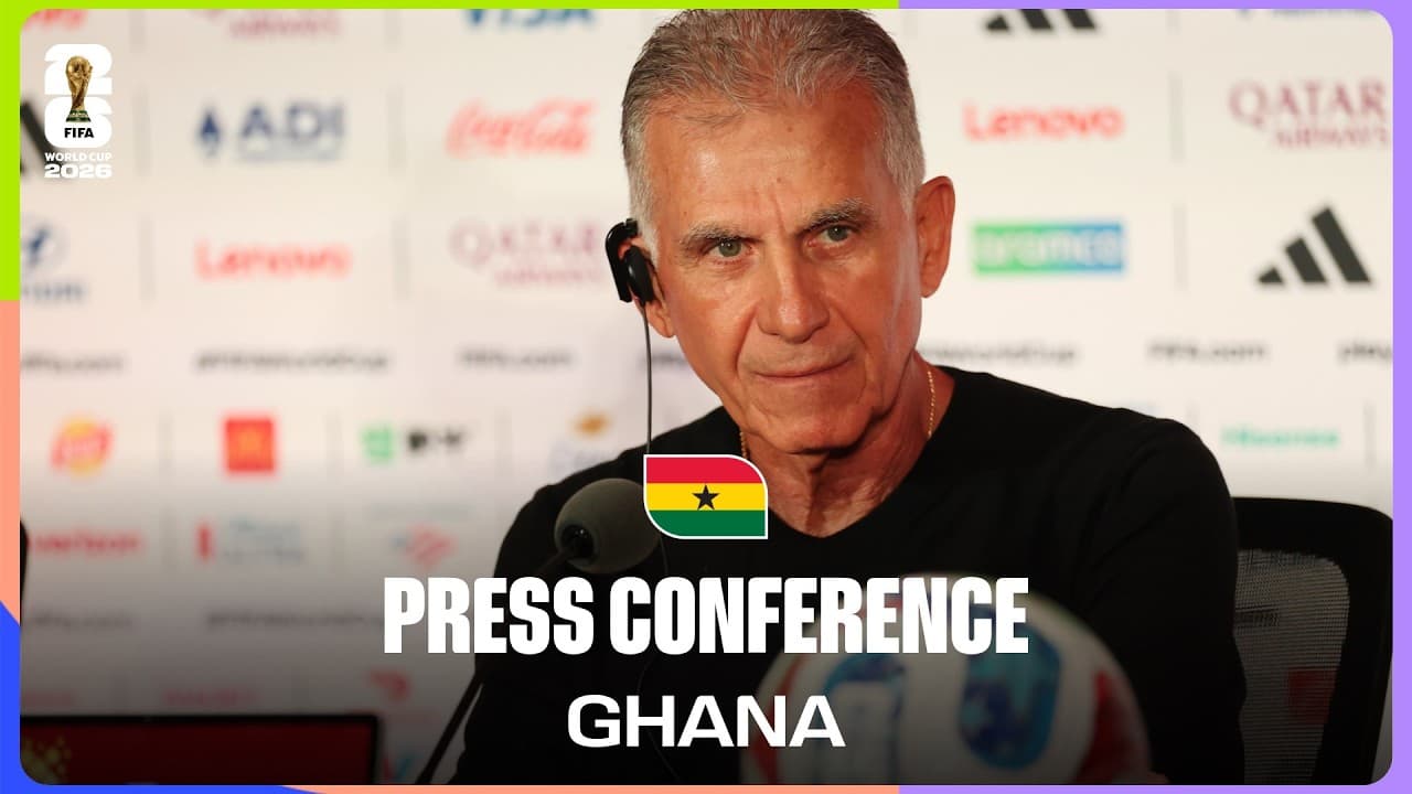 Ghana On Playing England | Carlos Queiroz Takes Questions
