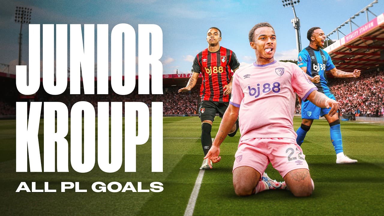 Every strike from our record-breaking teenager 🔥 | Junior Kroupi all Premier League 2025/26 goals