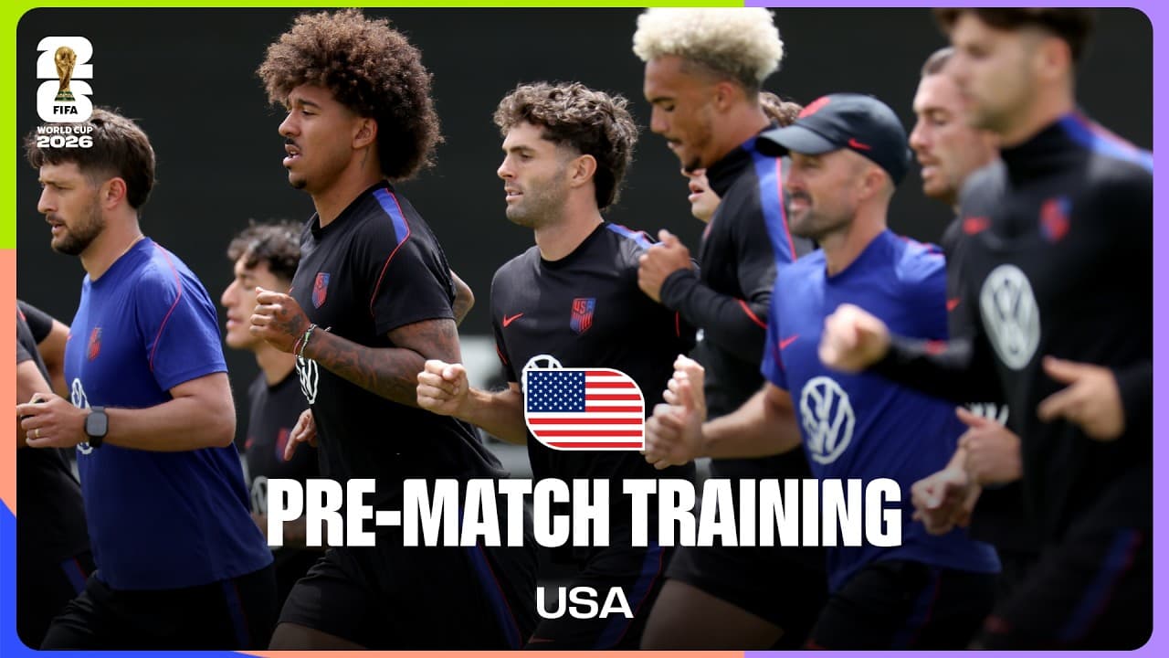 USA Train Before Bosnia And Herzegovina | FIFA World Cup 2026™