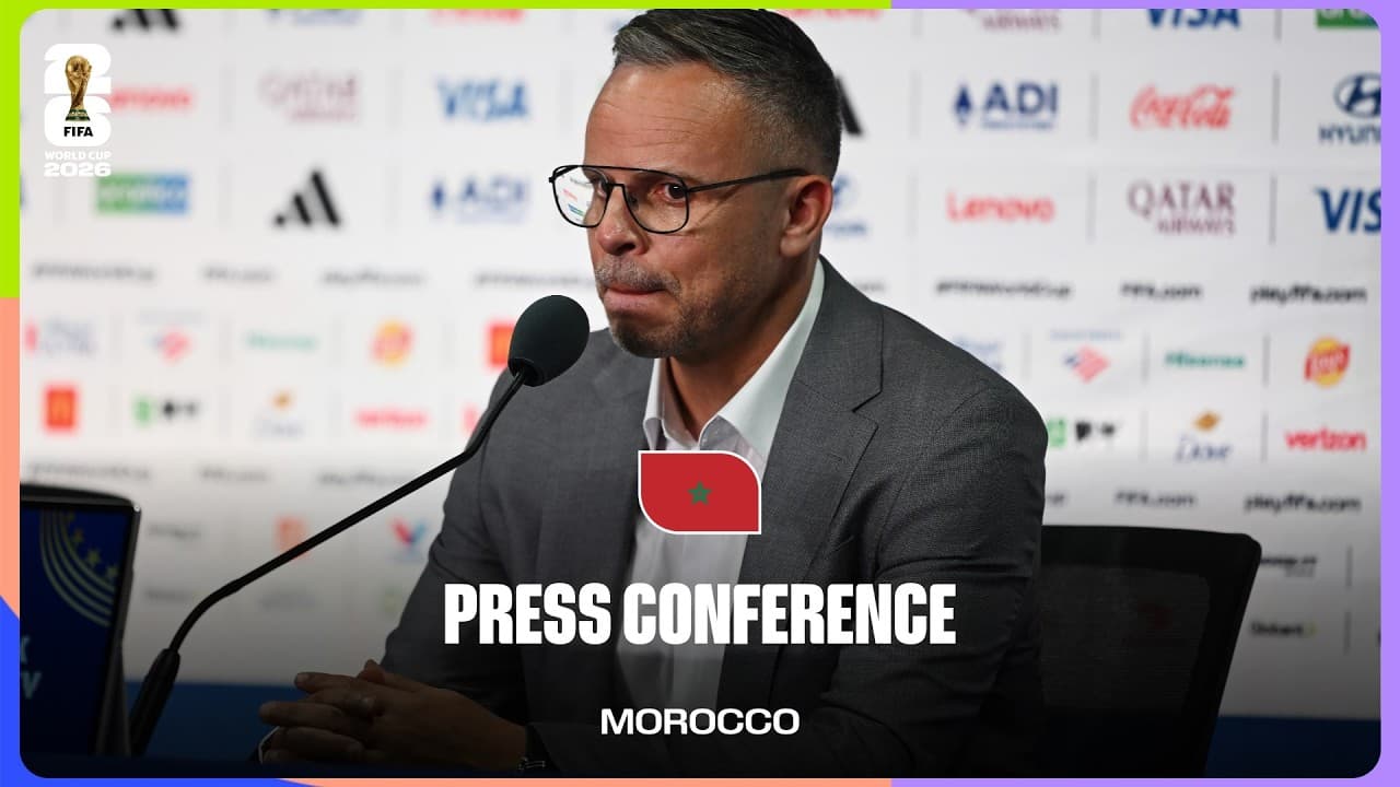 Post-Match Press Conference: Morocco's Mohamed Ouahbi On 1-1 Draw With Brazil