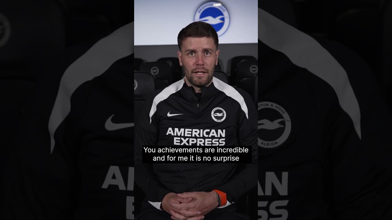 Hurzeler's tribute to retiring Premier League legend James Milner #jamesmilner #premierleague