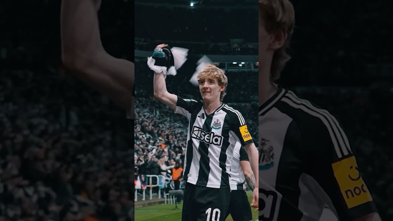 AG10 🖤🤍 #Newcastle #NUFC #AnthonyGordon #PremierLeague