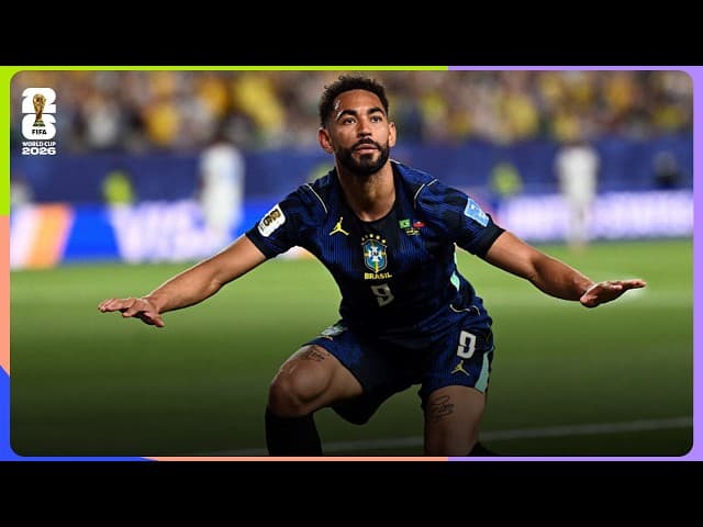 Matheus Cunha Second Goal | Brazil 3-0 Haiti | FIFA World Cup 2026™