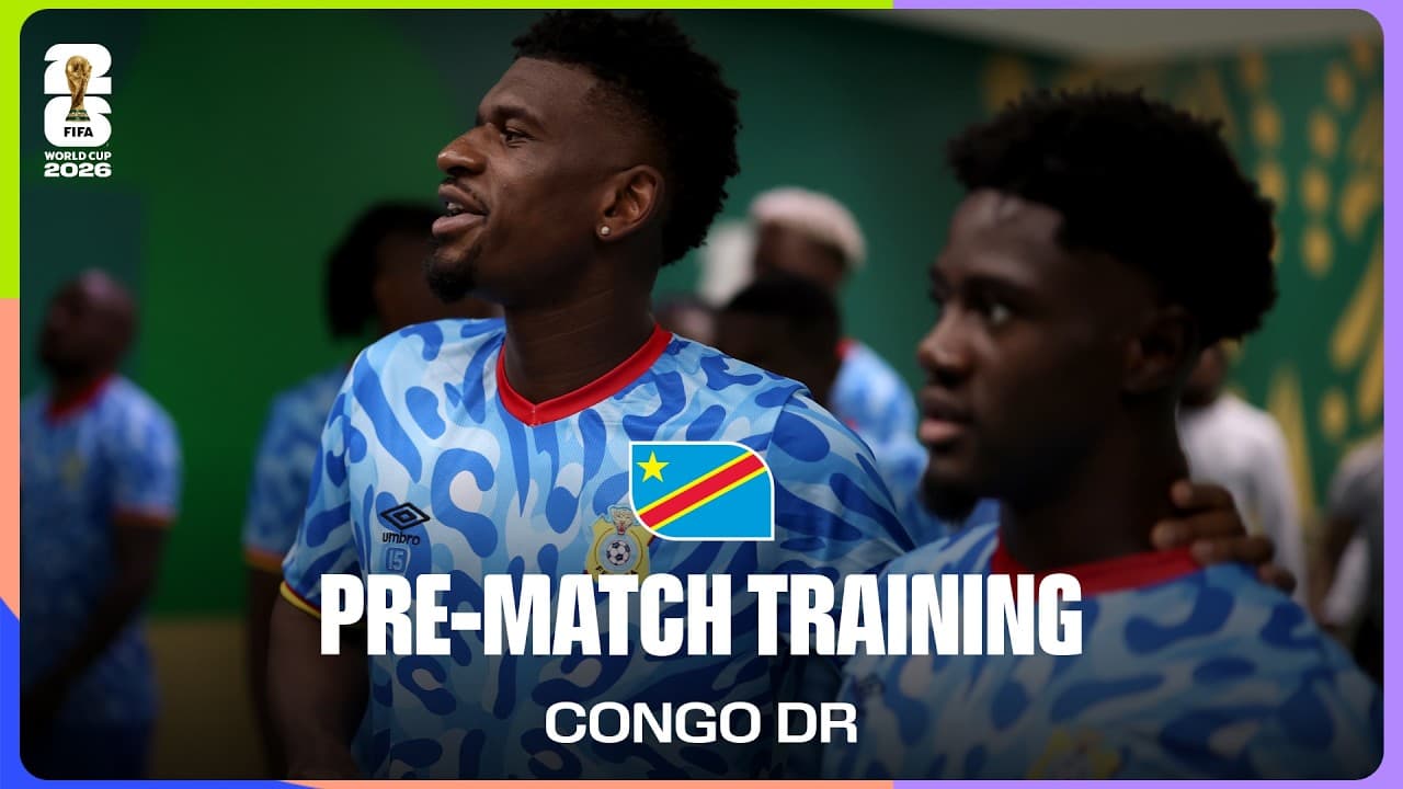 Congo DR Train Before Uzbekistan | FIFA World Cup 2026™