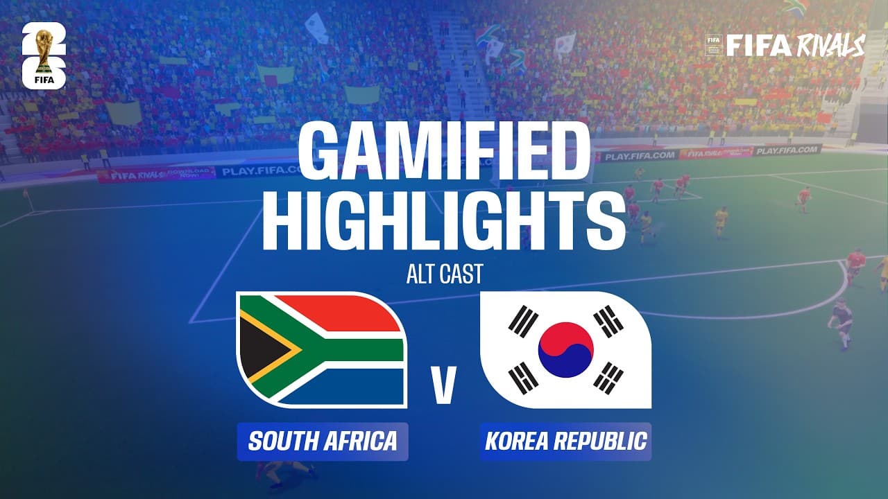 Alt Cast Highlights: South Africa v Korea Republic | FIFA World Cup 2026™