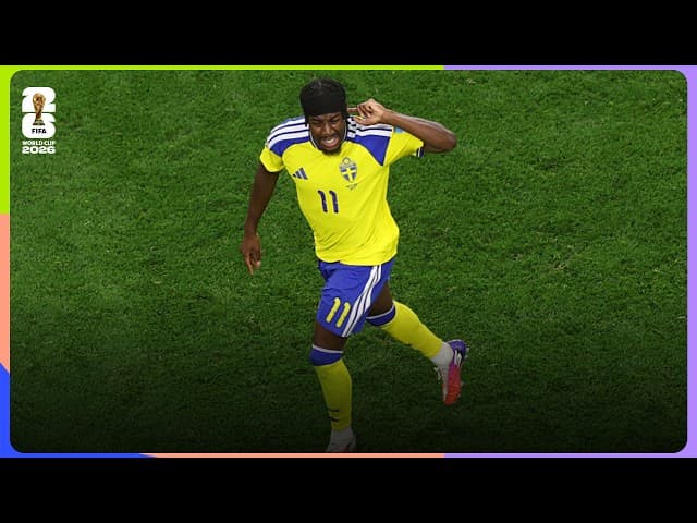 Anthony Elanga Goal | Japan 1-1 Sweden | FIFA World Cup 2026™