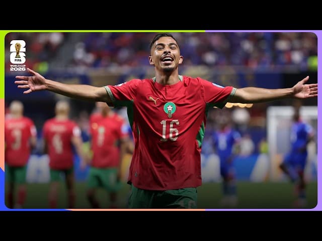 Gessime Yassine Goal | Morocco 4-2 Haiti | FIFA World Cup 2026™
