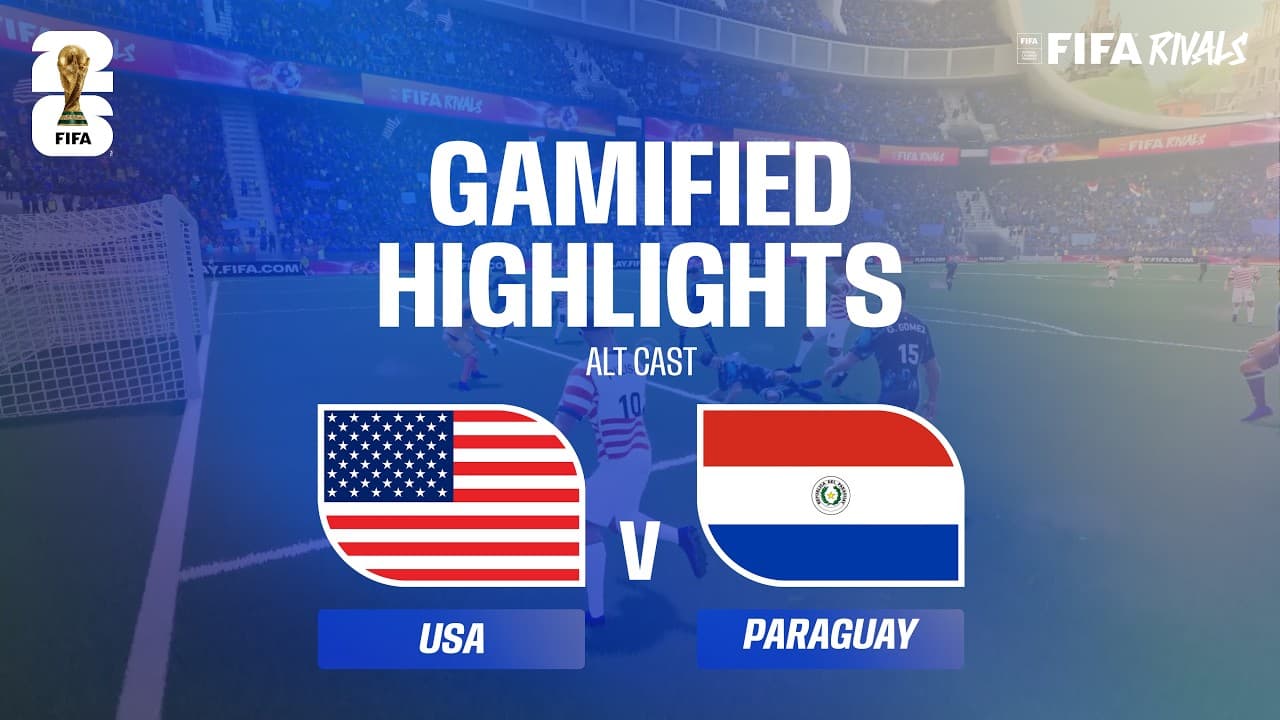 Alt Cast Highlights: USA v Paraguay | FIFA World Cup 2026