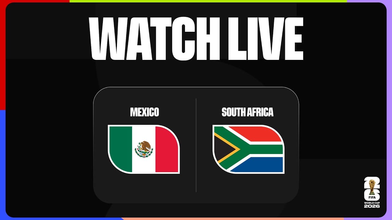 WATCH LIVE | Mexico v South Africa | Group Stage A | FIFA World Cup 2026™