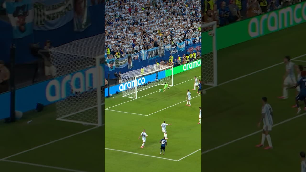 Sidny Lopes Cabral scores Cabo Verde’s second goal against Argentina. #FIFAWorldCup