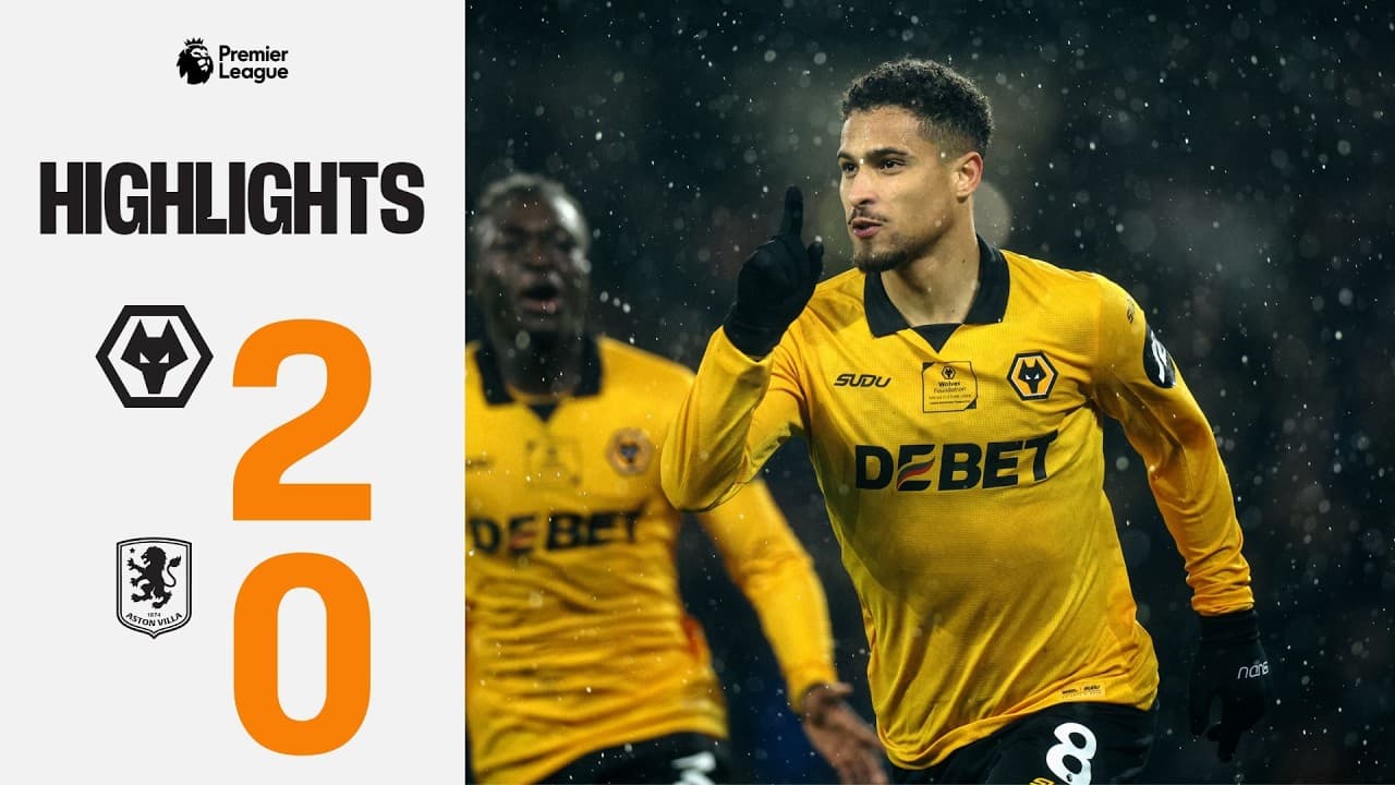 Gomes and Gomes sink Villa! | Wolves 2-0 Aston Villa | Highlights