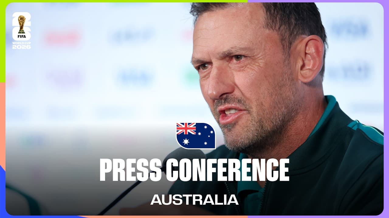 Australia On Playing Egypt | Tony Popovic & Aiden O'Neill Take Questions