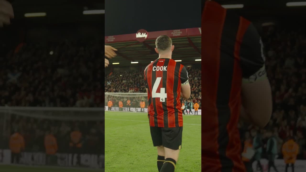 Absolute SCENES at the full time whistle against Manchester City 🤩 | #afcb #shorts #premierleague
