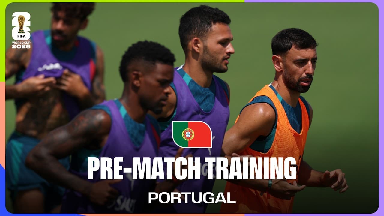 Portugal Train Before Croatia | FIFA World Cup 2026™