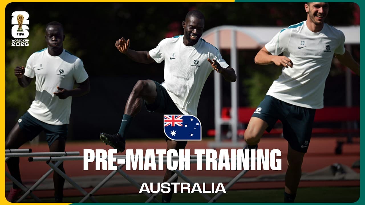 Australia Train Before Egypt | FIFA World Cup 2026™