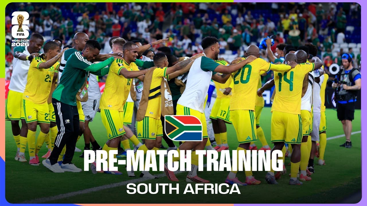 South Africa Train Before Canada | FIFA World Cup 2026™