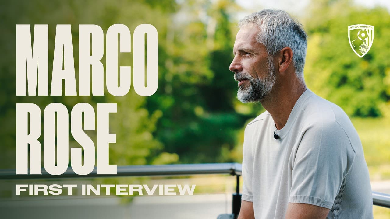 The First Interview: Marco Rose on joining AFC Bournemouth and working in the Premier League