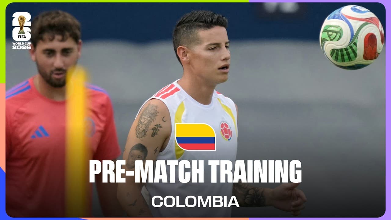 Colombia Train Before Ghana | FIFA World Cup 2026™