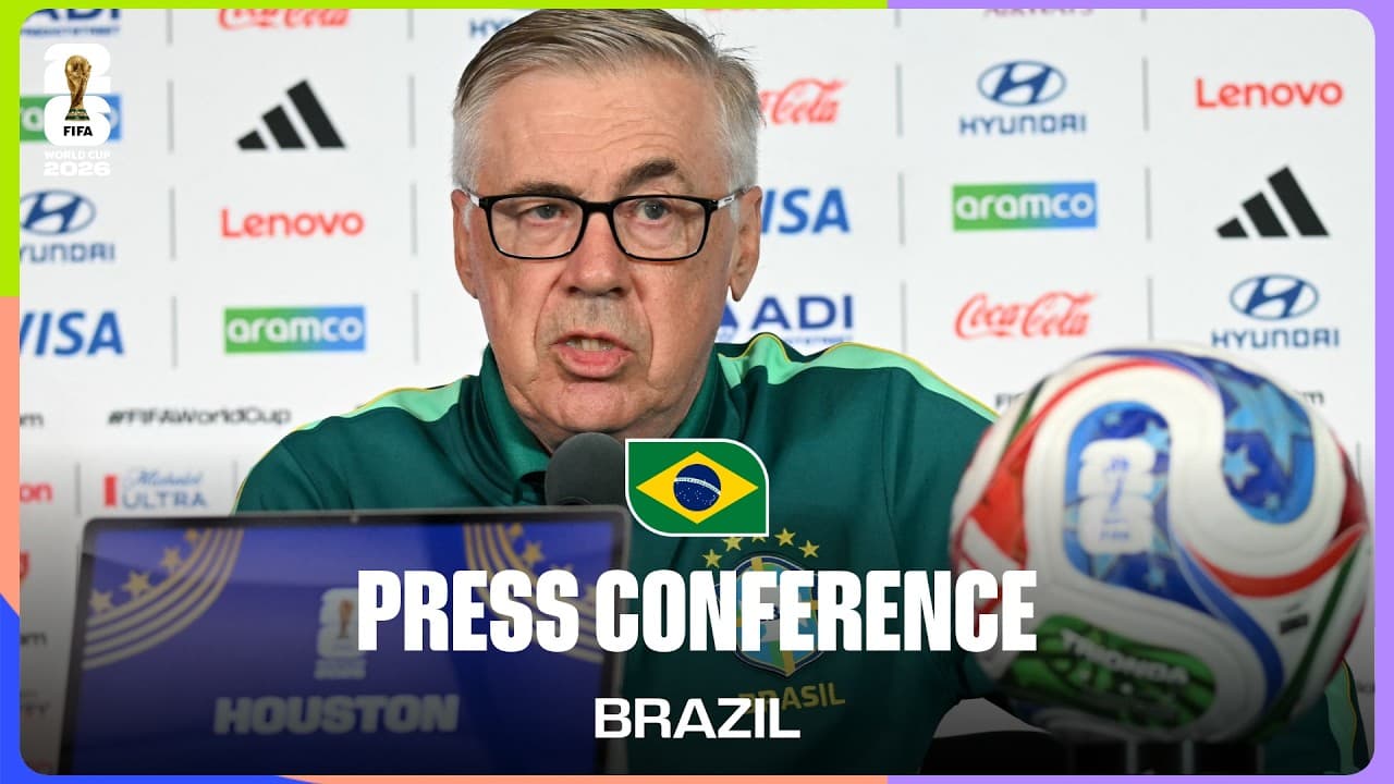 Brazil On Playing Japan | Carlo Ancelotti Takes Questions