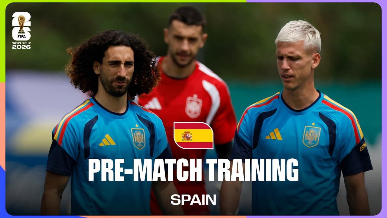 Spain Train Before France | FIFA World Cup 2026™