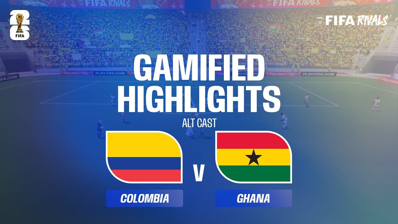 Alt Cast Highlights: Colombia v Ghana | FIFA World Cup 2026™
