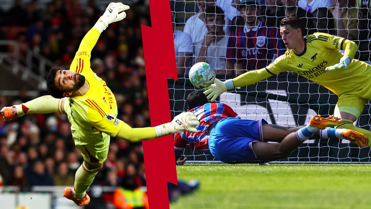 SPECTACULAR GOALKEEPER SAVES | David Raya & Kepa Arrizabalaga | Arsenal