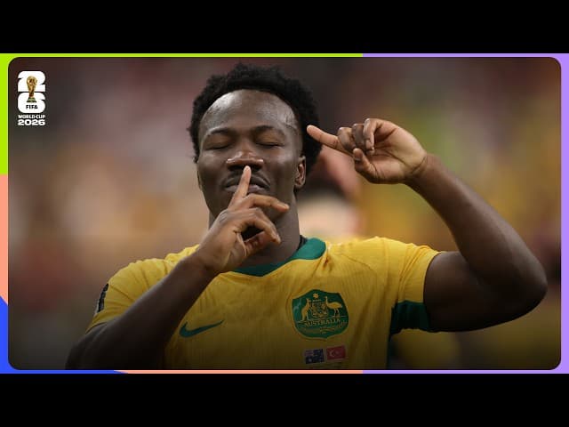 Nestory Irankunda Goal | Australia 2-0 Turkiye | FIFA World Cup 2026™