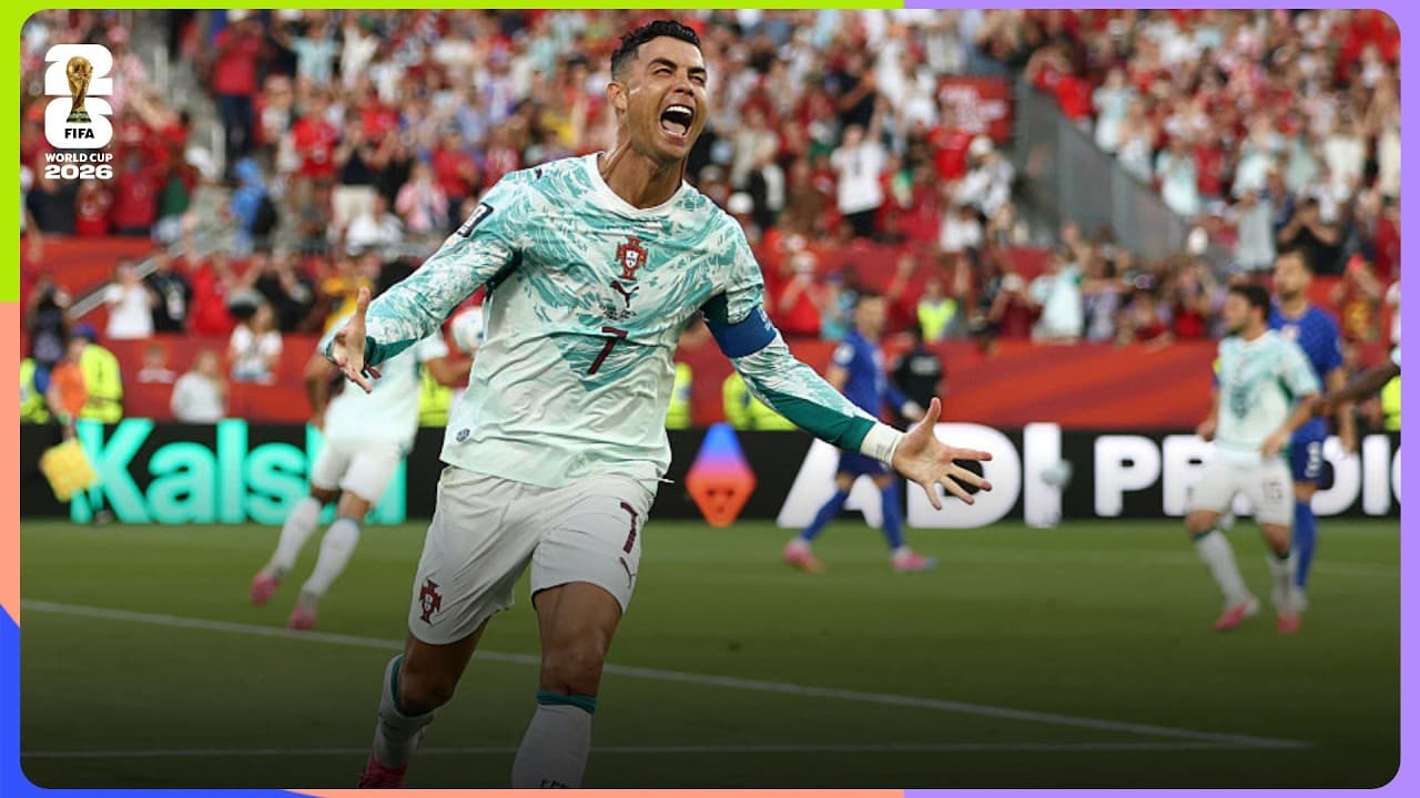 Cristiano Ronaldo Goal | Portugal 2-1 Croatia | FIFA World Cup 2026™