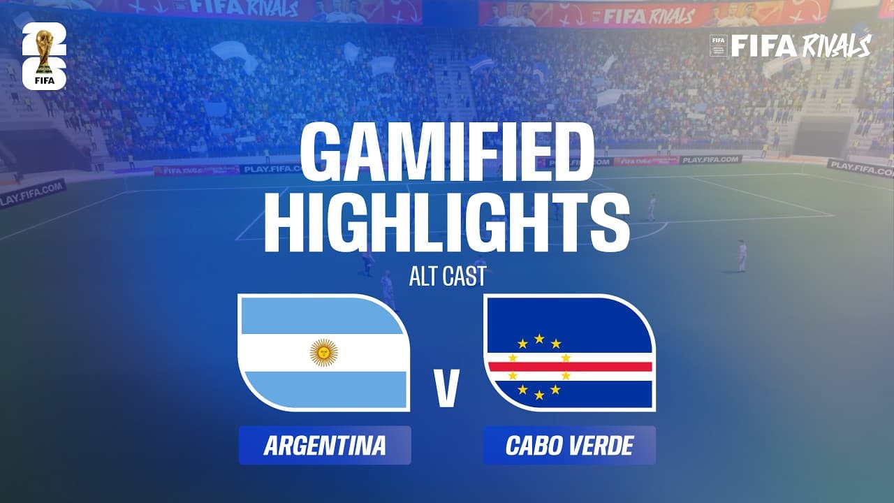 Alt Cast Highlights: Argentina v Cabo Verde | FIFA World Cup 2026™