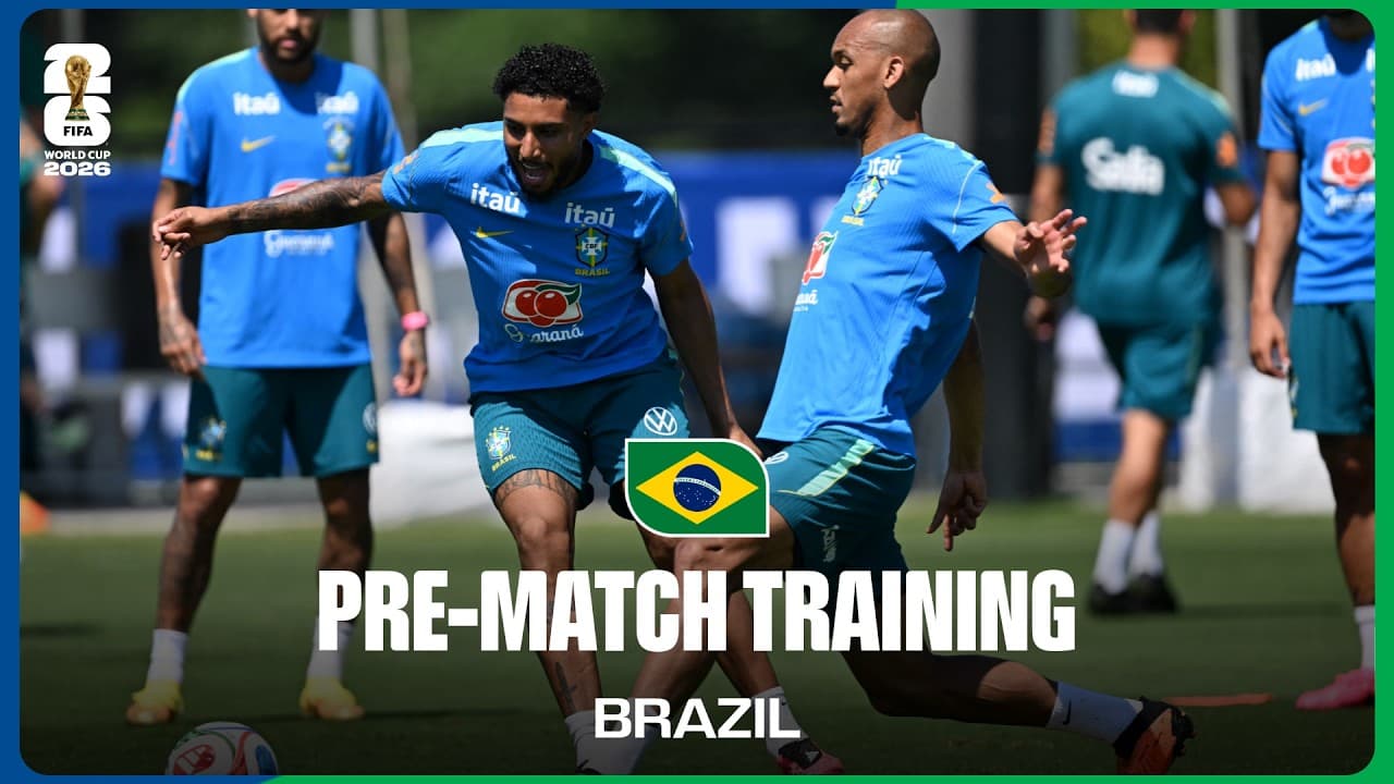 Brazil Train Before Norway | FIFA World Cup 2026™