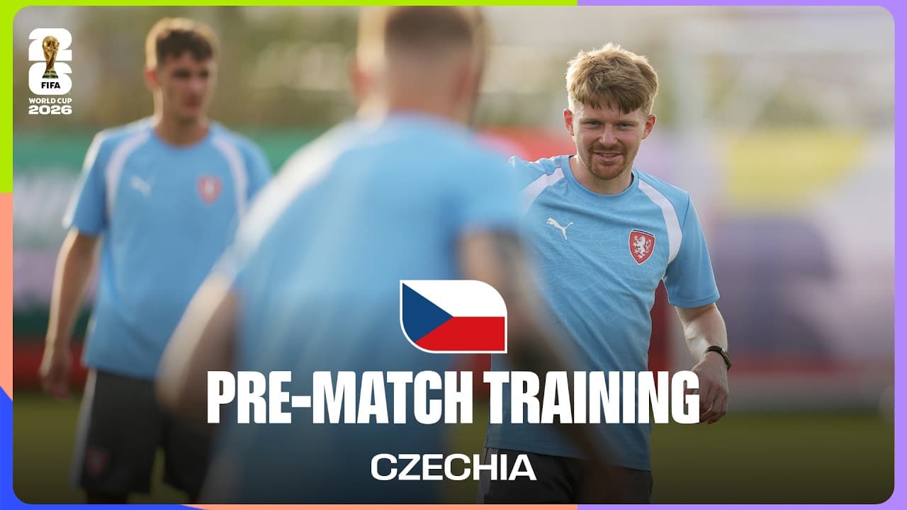 Czechia Train Before South Africa | FIFA World Cup 2026™
