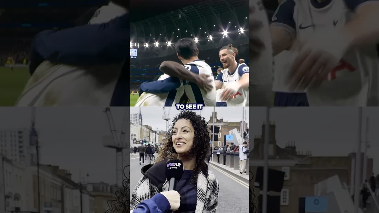 What's the best goal you've ever seen live? 🎤