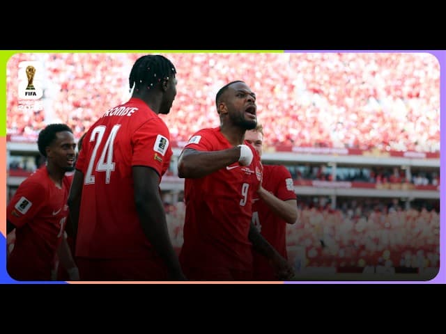 Cyle Larin's Goal | Canada 1-1 Bosnia and Herzegovina | FIFA World Cup 2026™