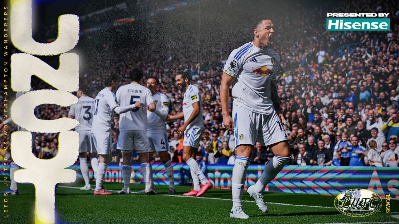 Big three points at Elland Road! Uncut exclusive footage | Leeds United 3-0 Wolves