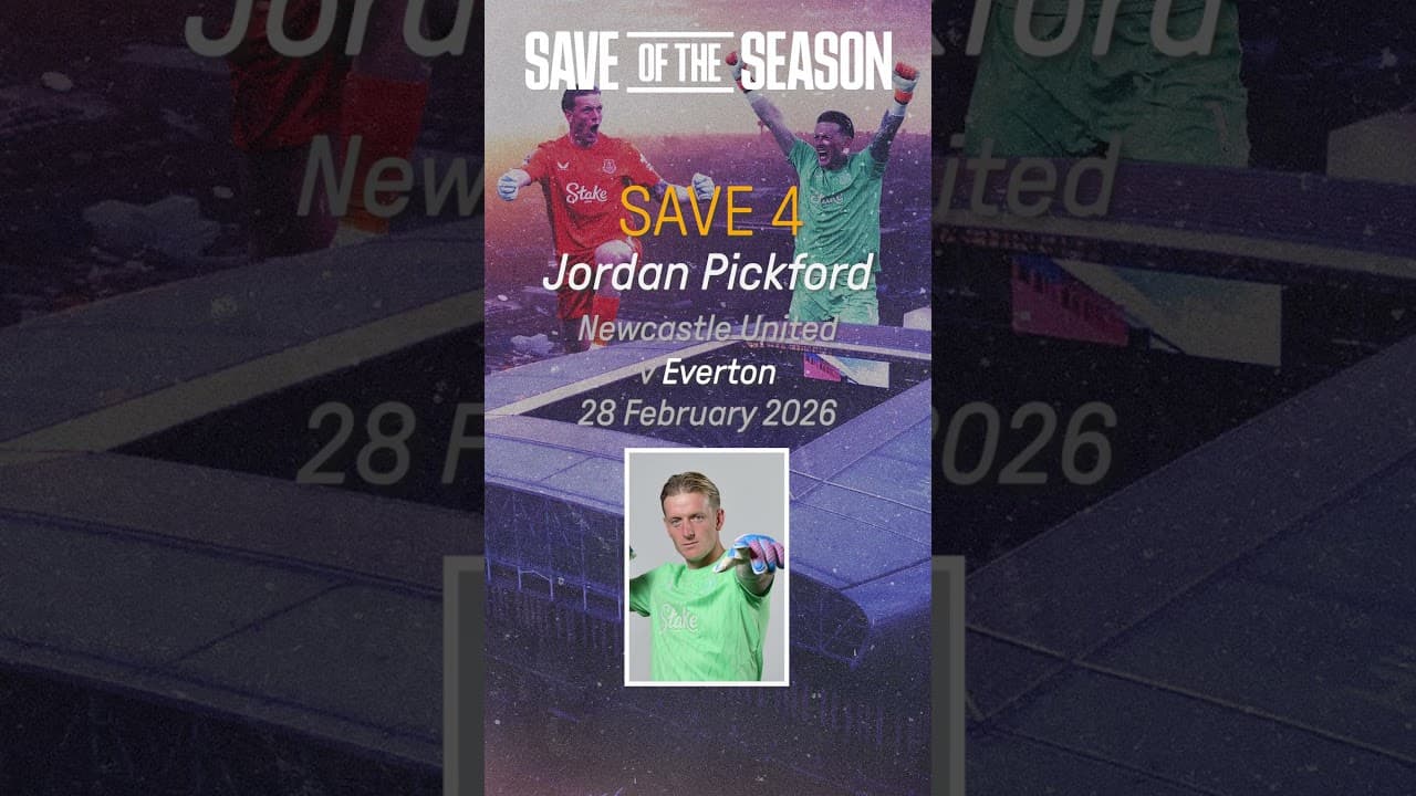 Jordan Pickford's BEST saves of the season! 👑 #pickford #everton #goalkeeper #premierleague #fooball