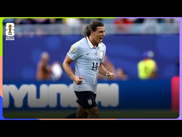 Agustín Canobbio Goal | Uruguay 2-2 Cabo Verde | FIFA World Cup 2026™