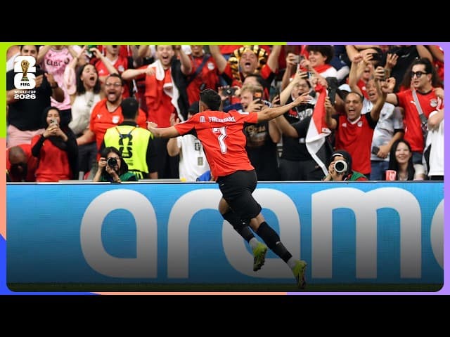 Trézéguet Goal | New Zealand 1-3 Egypt | FIFA World Cup 2026™