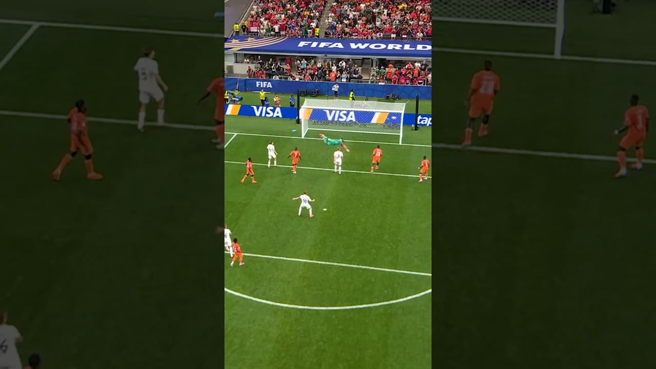 Nusa scores a stunning goal for Norway! 🇳🇴 #FIFAWolrdCupOnYT