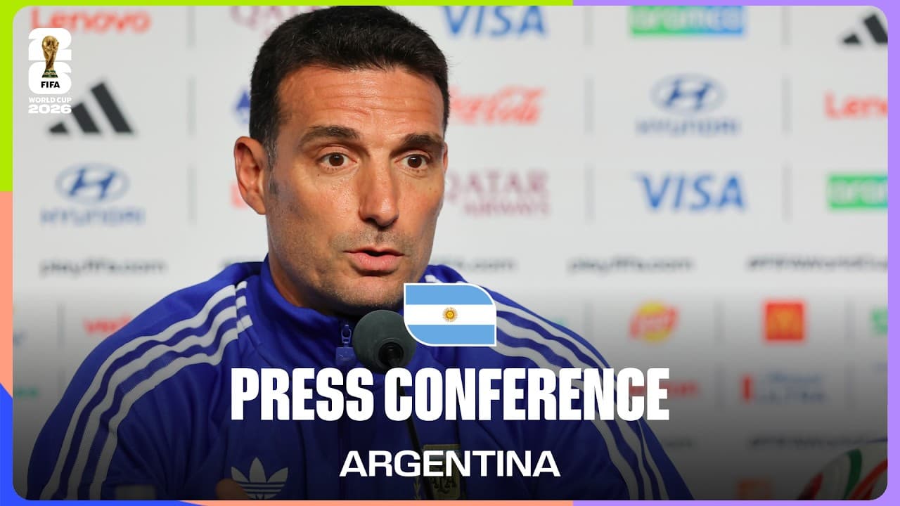 Argentina On Playing Egypt | Lionel Scaloni Takes Questions