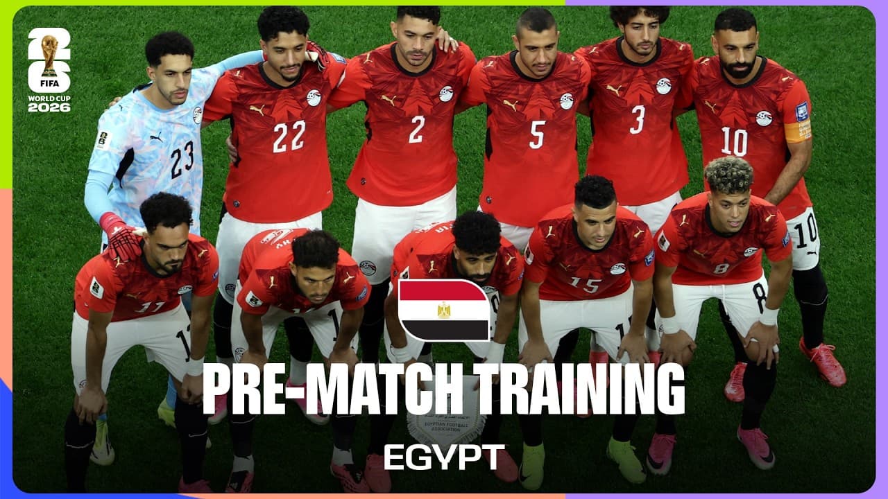 Egypt Train Before Argentina | FIFA World Cup 2026™