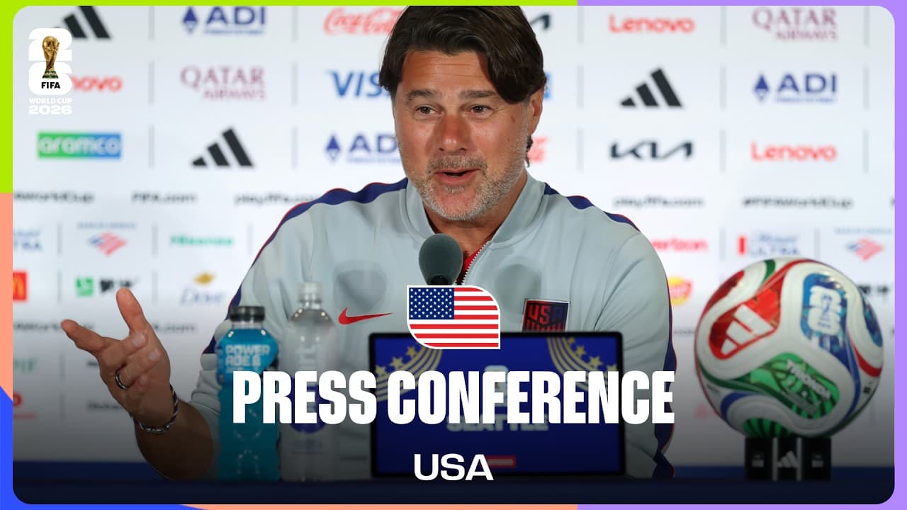 USA On Playing Belgium | Mauricio Pochettino Takes Questions