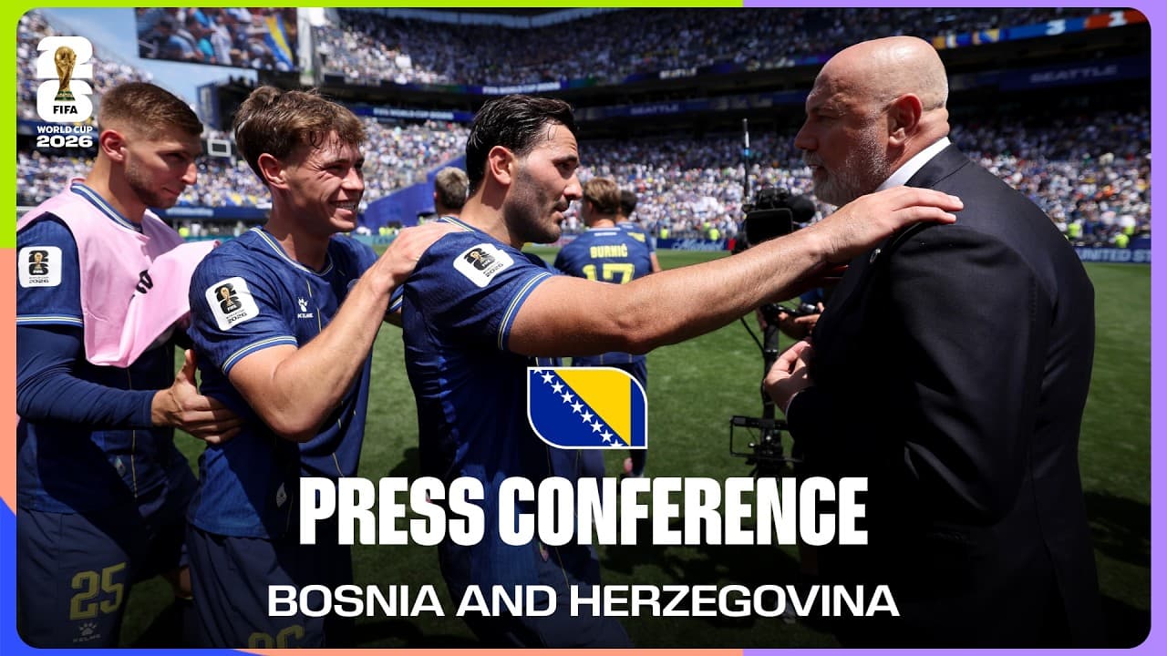 Post-Match Press Conference: Bosnia And Herzegovina's Sergej Barbarez On The 3-1 Win Over Qatar