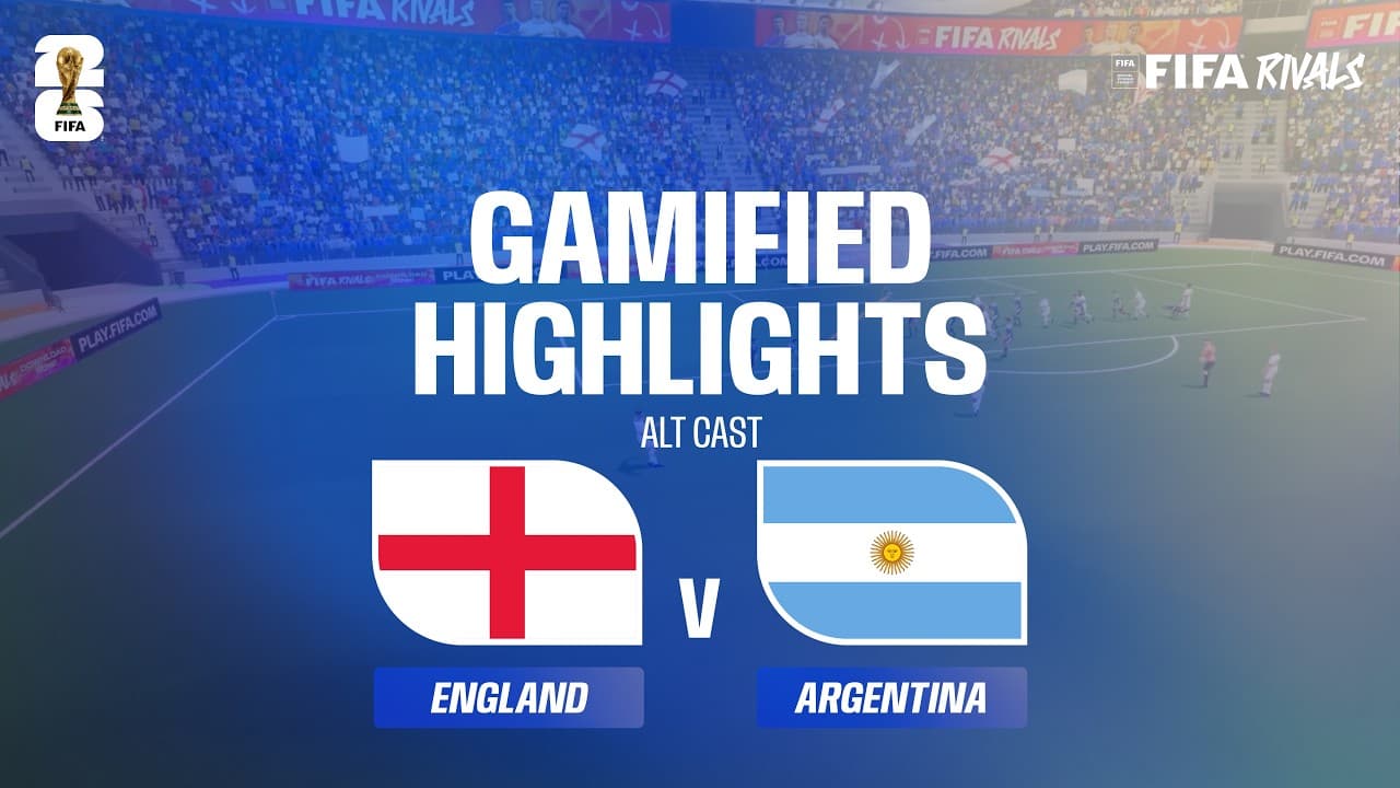 Alt Cast Highlights: England v Argentina | FIFA World Cup 2026™